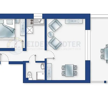 Apartment Wohnung-1-kuestenkind-id-391 *